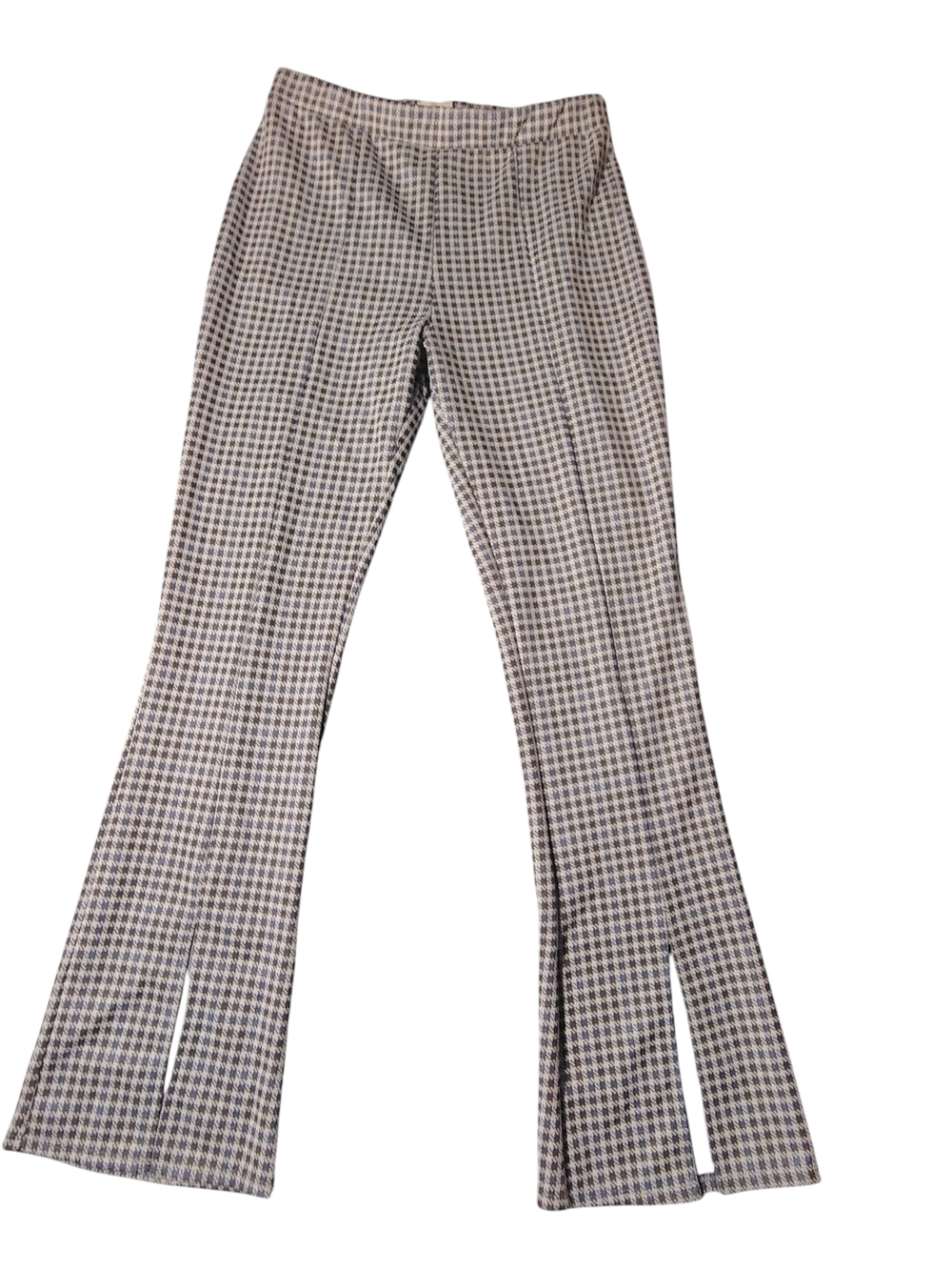 Urban Renewal Black & White Houndstooth Boot Cut Pants